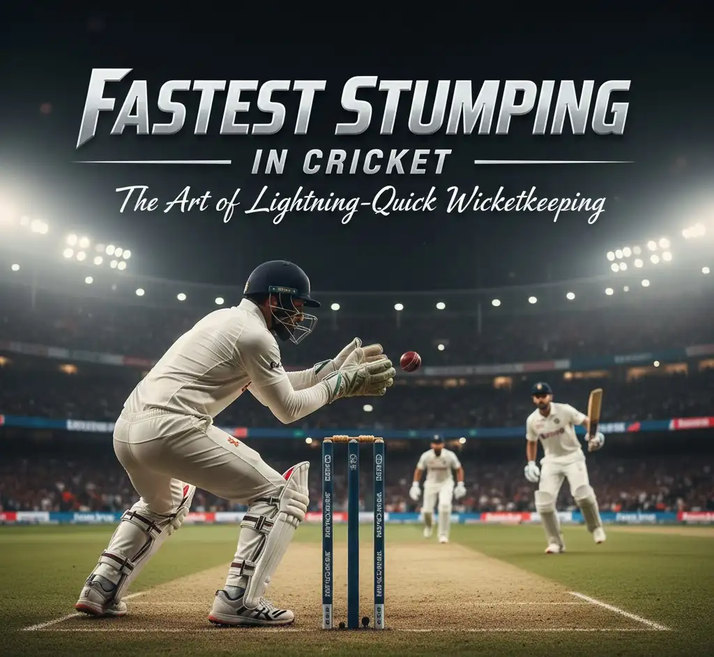 Fastest Stumping in Cricket: The Art of Lightning-Quick Wicketkeeping