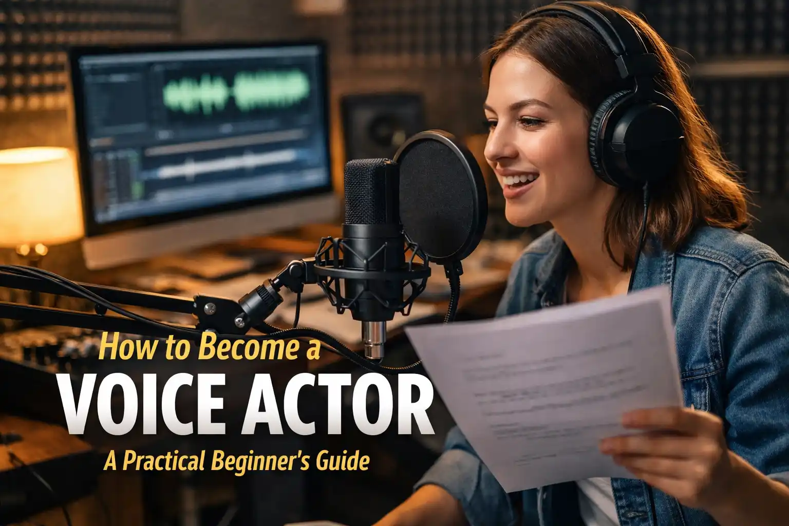 How to Become a Voice Actor